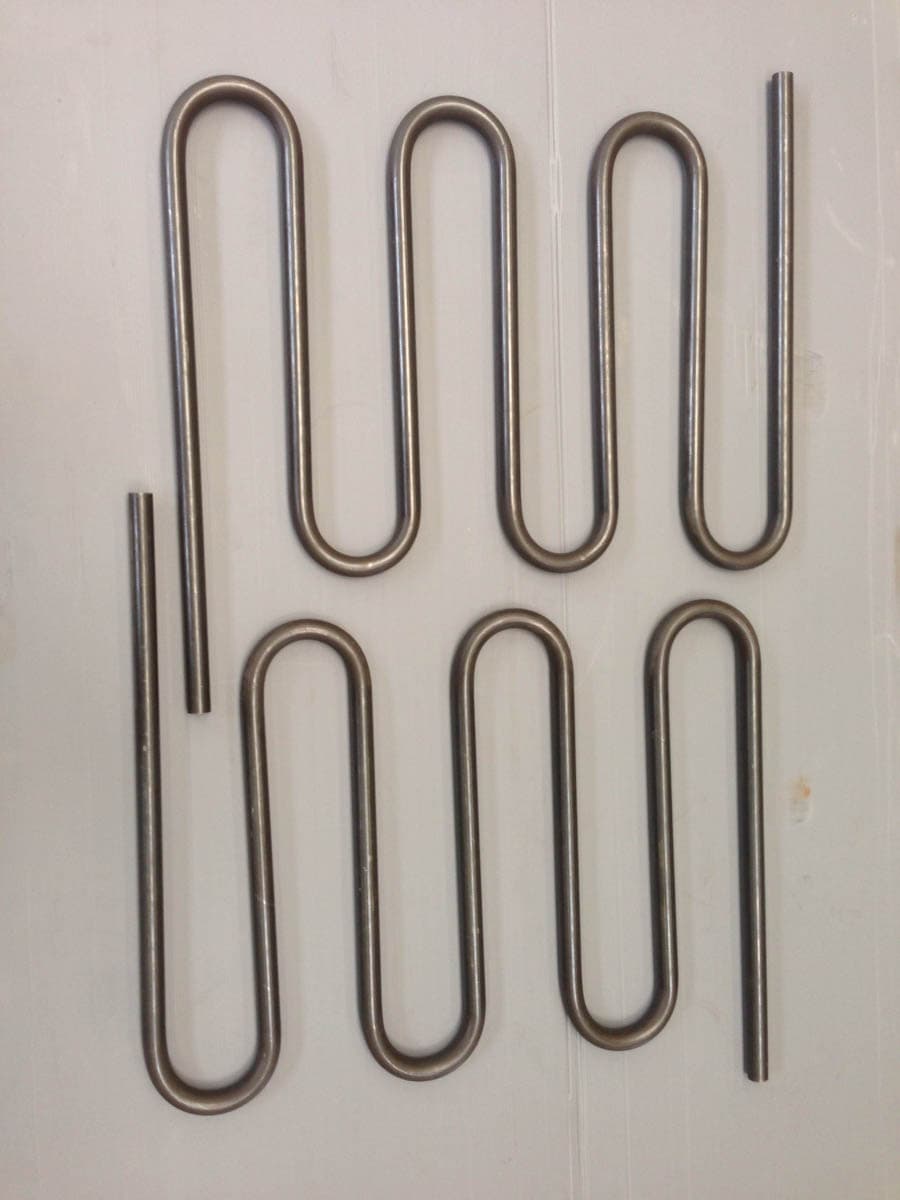 Serpentin à plat pour échangeur thermique